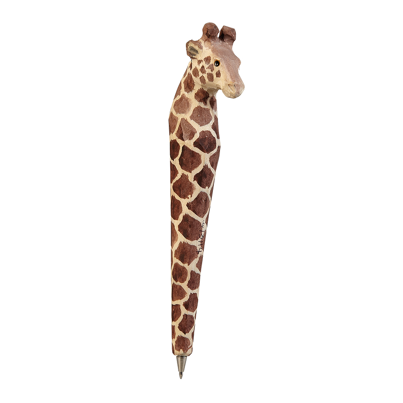 Stylo Girafe en Bois