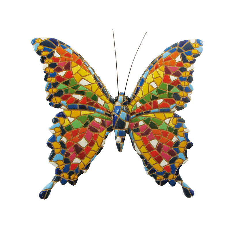 Papillon mosaïque