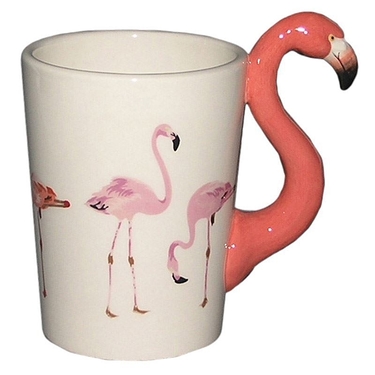 Mug anse Flamant rose