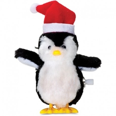 Pingouin de Noël mécanique
