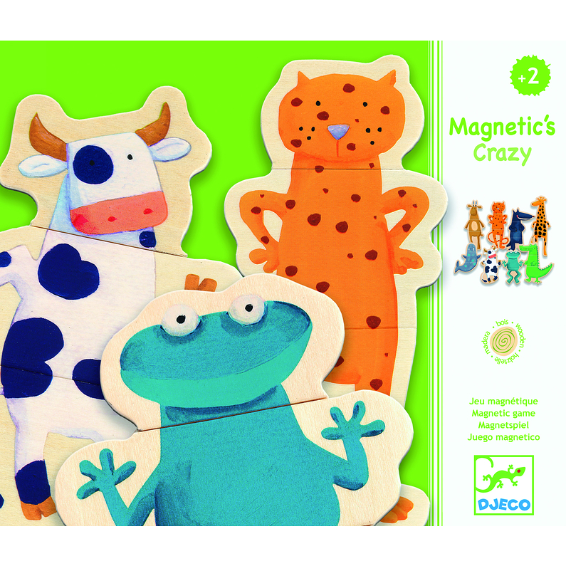 Magnets Puzzle Crazy Animaux