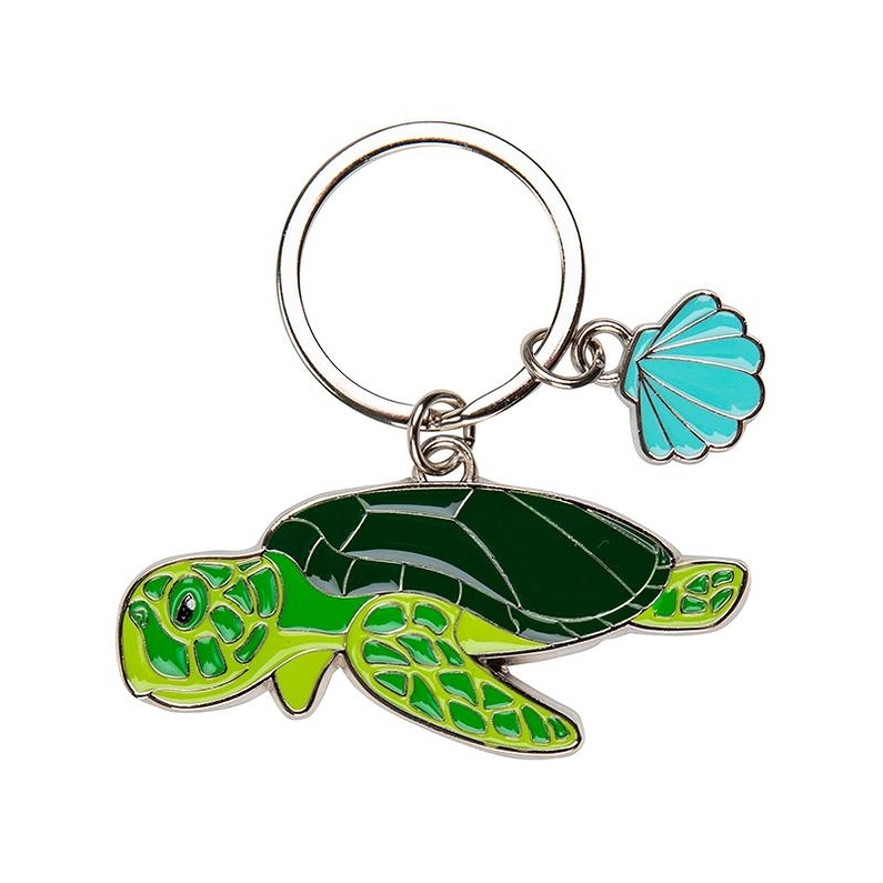 Porte-clés en forme de tortue de mer - Boutique du Parc Zoologique de Paris