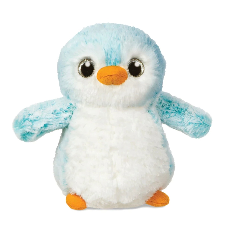 Petite peluche pingouin bleu