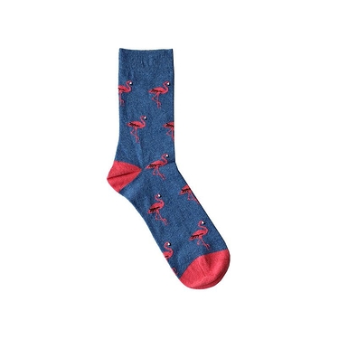 Chaussettes adulte flamant rose 42-46