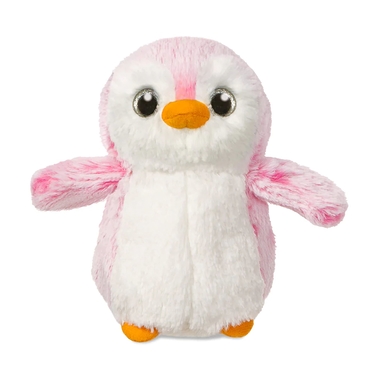 Peluche pingouin rose
